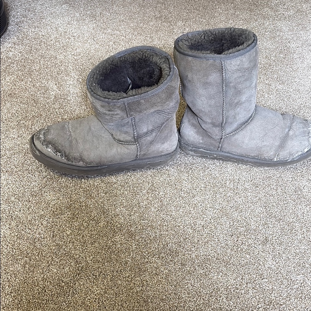 UGG Gray Winter Boots - Picture 3 of 7